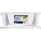 Sterilite Dish Drainer Set, White, thumbnail image 1 of 2