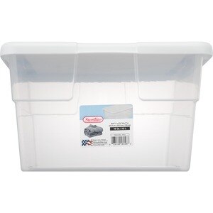  Sterilite Storage Box With Lid, 16 Quarts 