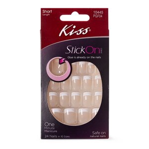 Kiss Stick On Nails Girly