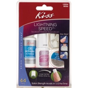 Kiss Lightning Speed Salon Dip Powder Manicure Kit , CVS