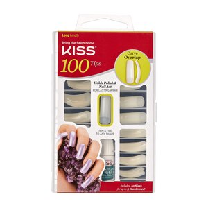 KISS 100 Count Nails, Curve Overlap , CVS