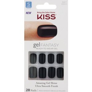 Kiss Gel Fantasy Nails, 1 Pack, 24CT, Ribbons
