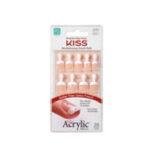Kiss Salon Acrylic French, 1 Pack, 28CT , Power Play , CVS