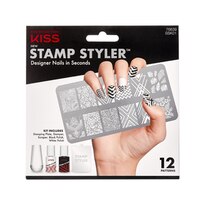 KISS Stamp Styler - Kit para decorar uñas