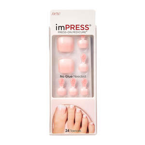 KISS imPRESS Press-on Pedicure - CVS Pharmacy