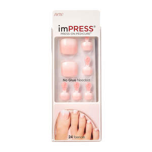 KISS ImPRESS Press-on Pedicure, High Tide , CVS