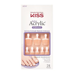 KISS Salon Acrylic Toenail - 1 , CVS