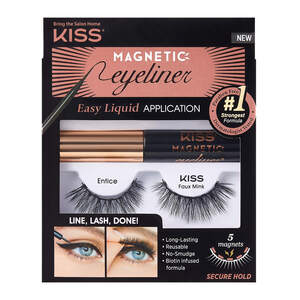 KISS Magnetic Eyeliner/Eyelash Kit 03, Entice - 1 , CVS