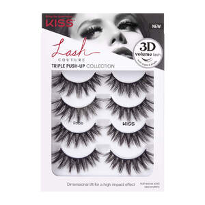 KISS Triple Push-Up False Eyelashes Multipack, 4 Ct - 1 , CVS