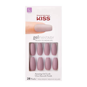 KISS Gel Fantasy Ready-to-Wear Gel Manicure Kit , 28 Ct, Stick Together - 1 , CVS
