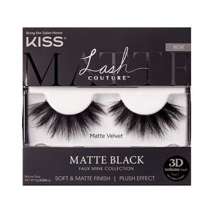 KISS Lash Faux Mink 3D Matte False Eyelashes - 02 - 1 , CVS