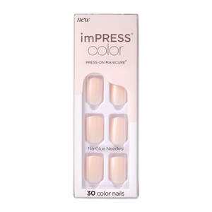 KISS ImPRESS Color Press-on Manicure - Point Pink - 1 , CVS