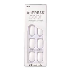 imPRESS Color Press-On Nails- Never Too Navy