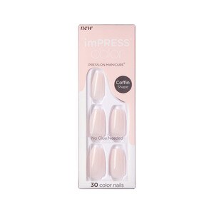 KISS ImPRESS Color Press-On Nails Serendipity, 30 Count - 1 , CVS