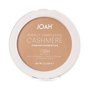 JOAH Perfect Complexion Cashmere Powder Foundation, Light With Warm Undertones , CVS