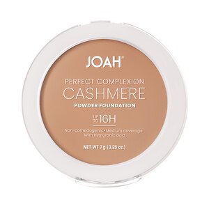 JOAH Perfect Complexion Cashmere Powder Foundation, Tan With Warm Undertones , CVS