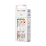 imPRESS Press-On Manicure Limited Edition Pride Nails, White, Short, Square, 33 Ct., thumbnail image 3 of 11