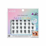 KISS Falscara Limited Edition Pride Eyelash Wisps, Black, 24 Holographic Butterfly Wisps, thumbnail image 1 of 7