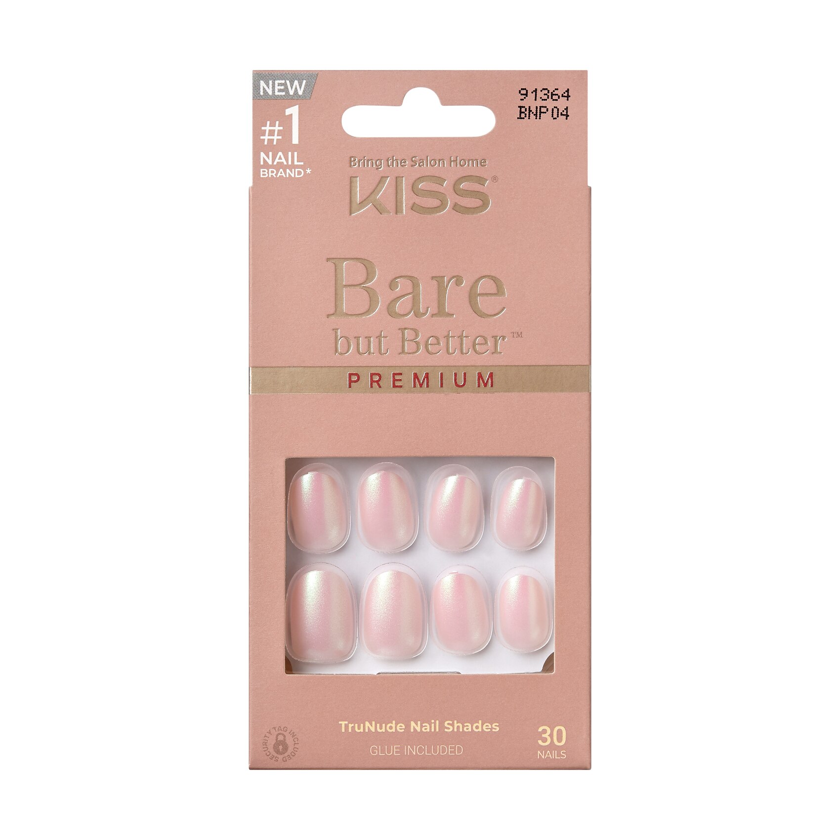KISS Bare But Better Nude False Nails, Mocha , CVS