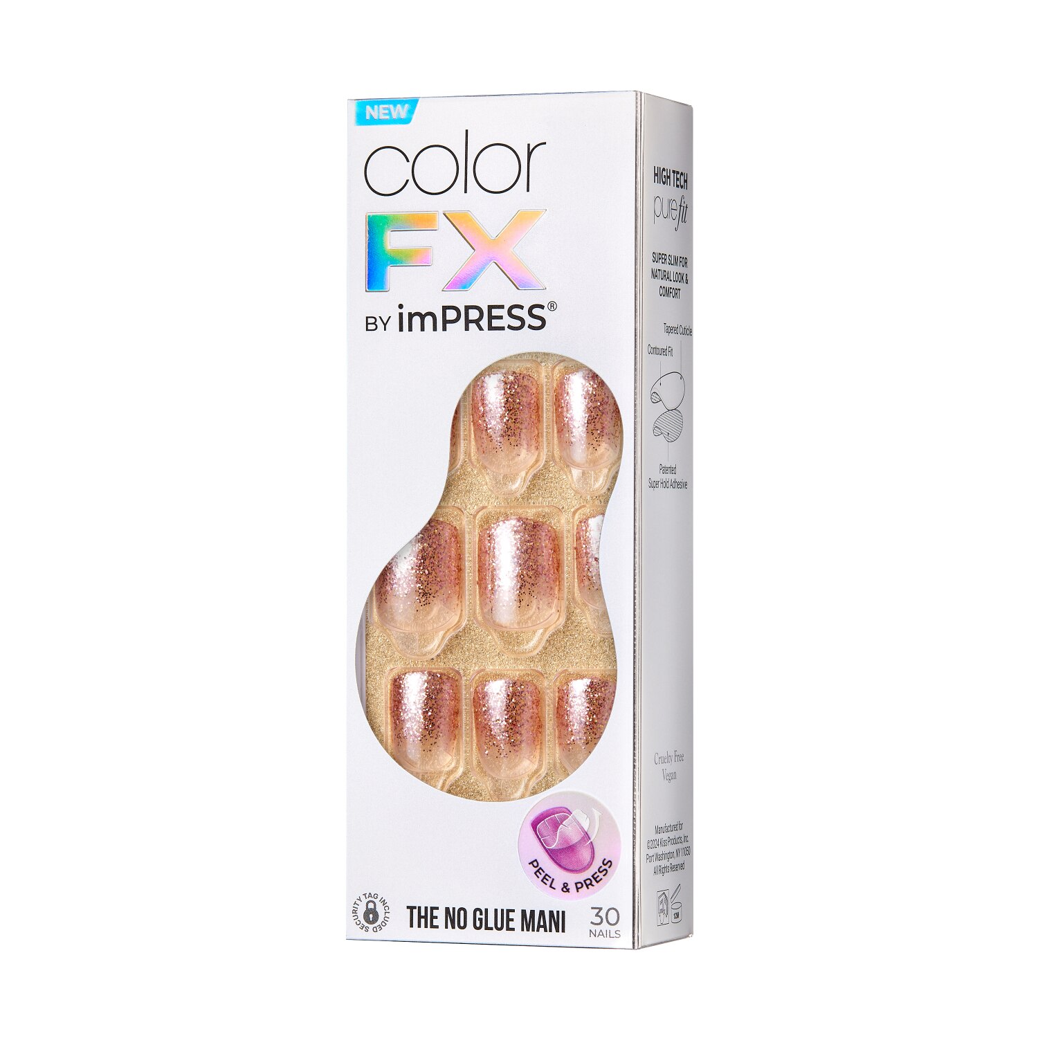 KISS ImPRESS Color FX Press-On Nails, Dimension , CVS