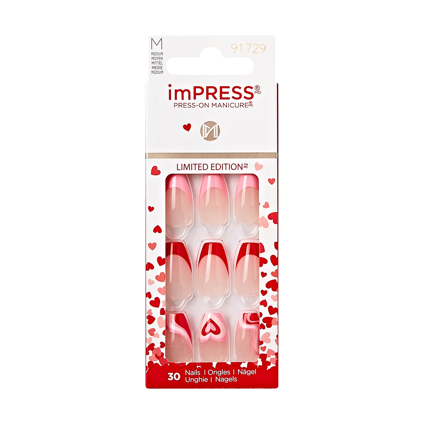 KISS ImPRESS Press-On Nails, Sweet Night , CVS