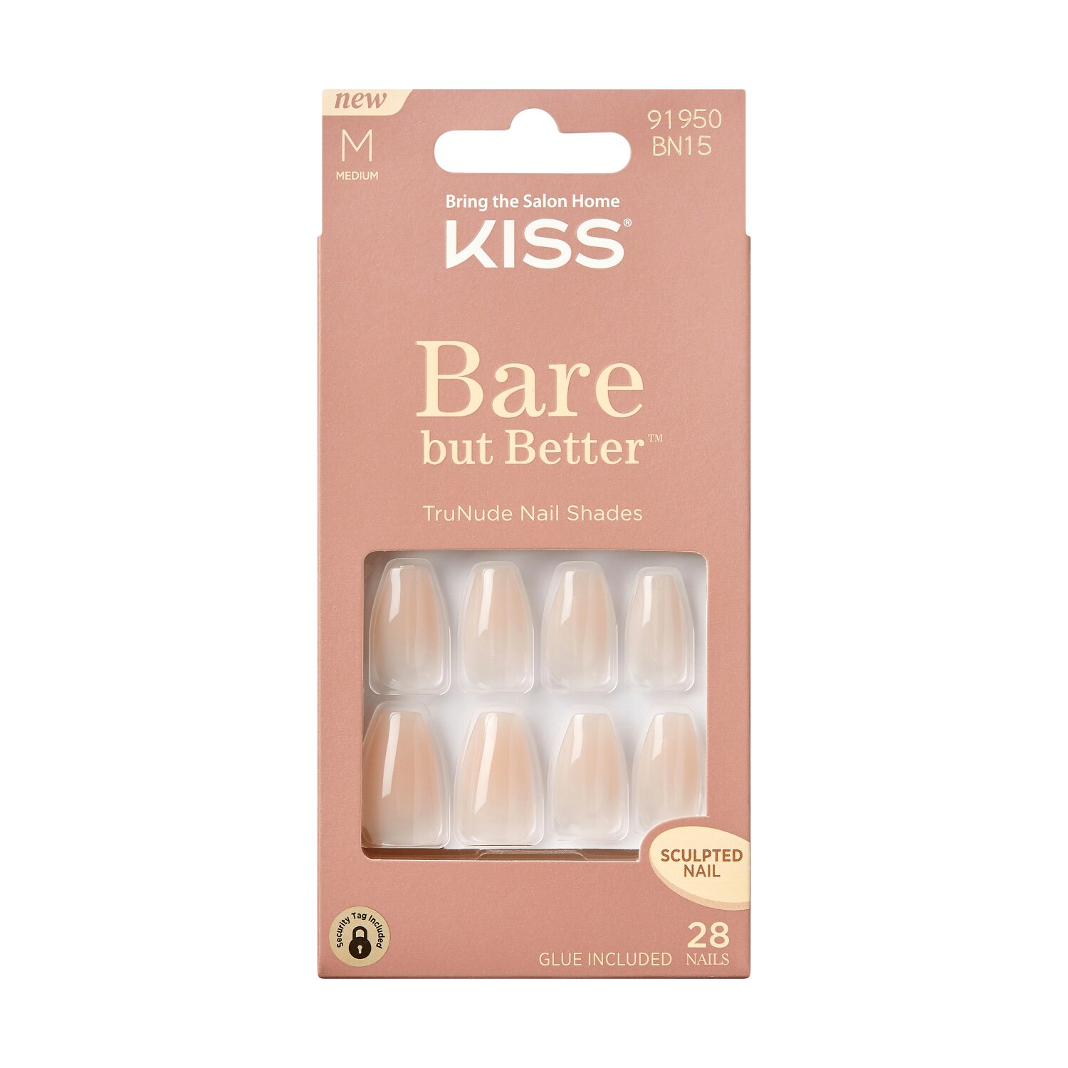 KISS Bare But Better Nude False Nails, Embrace It , CVS