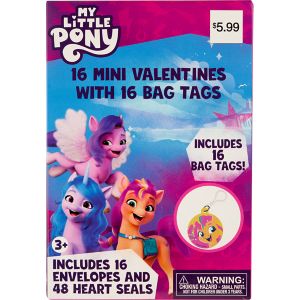 My Hasbro Pony Mini Valentines With Bag Tags, 16ct , CVS