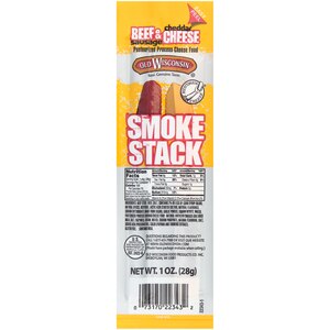 Old Wisconsin Beef Stick & Cheddar Cheese Smokestack - 1 Oz , CVS