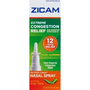 Zicam Extreme - Gel para congestión nasal, 0.5 oz