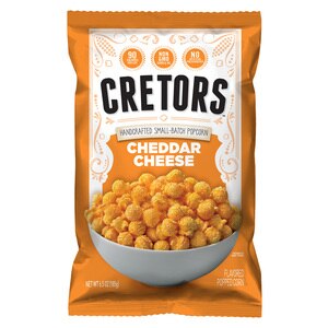 G.H. Cretors Cheddar Cheese Flavored Popcorn, 6.5 oz