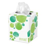 Seventh Generation 100% Recycled Facial Tissue Cube, 85 Sheets, thumbnail image 2 of 2