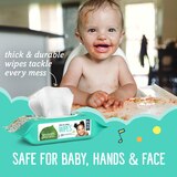 Seventh Generation Unscented Baby Wipes, 64 CT, thumbnail image 4 of 5