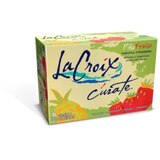 LaCroix Curate Pineapple Strawberry Sparkling Water, 8 ct, 12 oz, thumbnail image 1 of 5