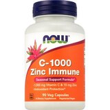 Now C-1000 Zinc Immune Veg Capsules, thumbnail image 1 of 3