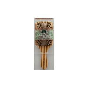 Earth Therapeutics Bamboo Lacquer Pin Paddle Brush