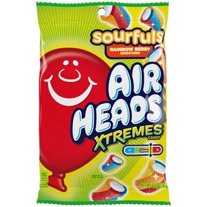 Airheads Xtremes Sourfuls - Dulces, sabor Rainbow Berry, 6 oz