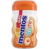 Mentos Sugar-Free Chewing Gum with Vitamins B6, C and B12, Citrus Flavored, 45 ct, thumbnail image 1 of 3