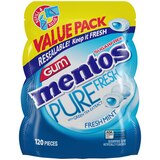 Mentos Pure Fresh Fresh Mint Gum, 120 ct, thumbnail image 1 of 1
