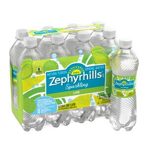 Zephyrhills Sparkling Water, Zesty Lime, 16.9 Oz. Bottles (8 Count) , CVS