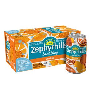 Zephyrhills Sparkling Water, 12 oz. Cans (8 Count)