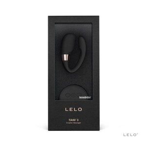 LELO Tiani 3 Black Remote-controlled Couples Massager , CVS