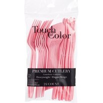 Touch of Color Premium - Cubiertos, rosado