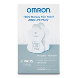 Omron TENS Therapy Pain Relief Long Life Pads, 2 CT, thumbnail image 1 of 6