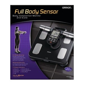  Omron Hbf-516b Full-Body Sensor Body Composition Monitor and Scale, Black 