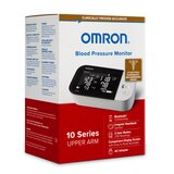 Omron 10 Series Wireless Upper Arm Blood Pressure Monitor w/ Side-by-Side LCD Comparison, thumbnail image 3 of 4