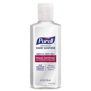 PURELL PRIME DEFENSE Advanced Hand Sanitizer, Essential Protection, 4 Fl Oz Bottle - 4 Oz , CVS