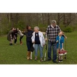 V6CO Heavy Duty 5 in 1 Multi Function Seated Cane with Adjustable Height Walking Stick, thumbnail image 2 of 10