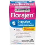 Florajen Digestion Refrigerated Probiotics for Women and Men, Multi Culture Probiotic Nutritional Supplement for Occasional Gas, Bloating, Constipation & Diarrhea, 15 Billion CFUs, thumbnail image 2 of 7
