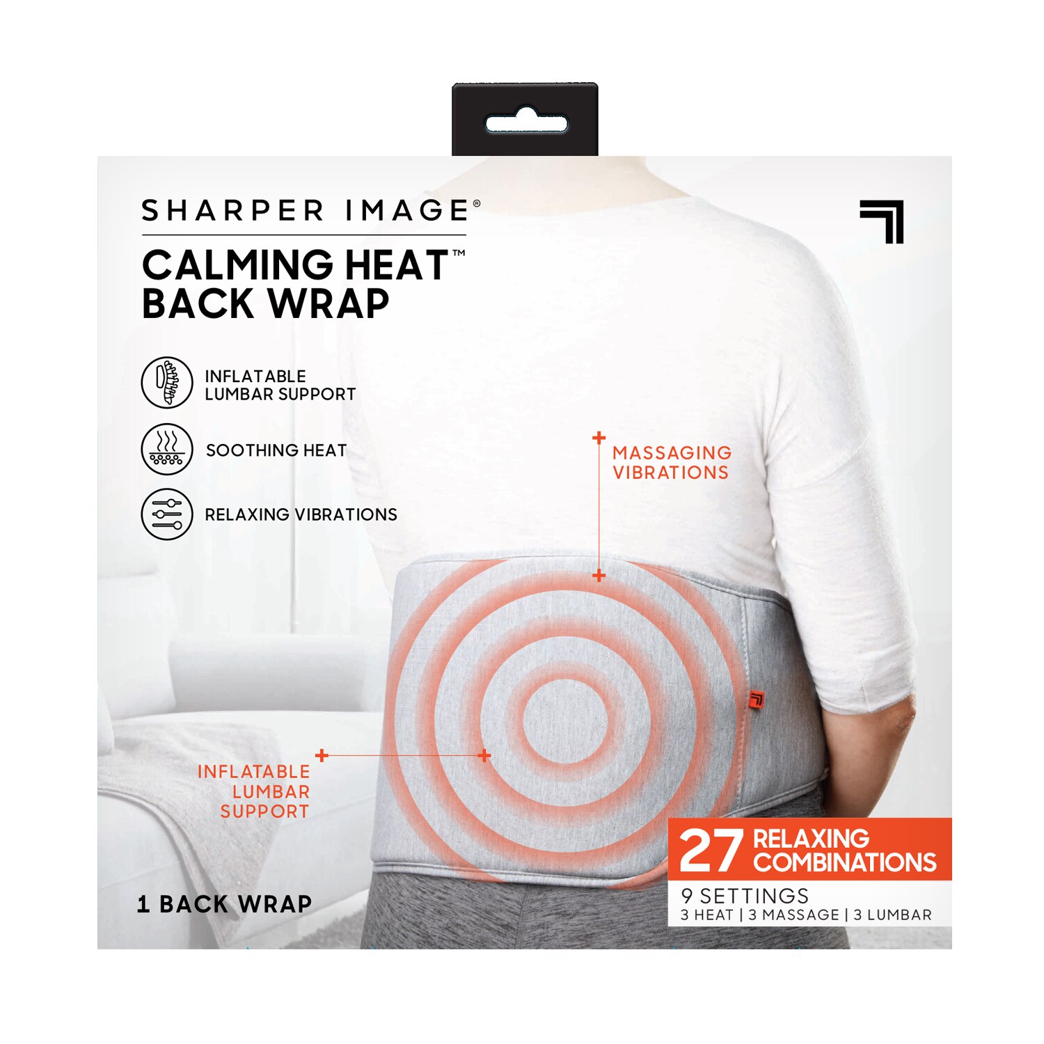 Customer Reviews: Sharper Image Calming Heat Back Pad - CVS Pharmacy