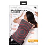 Sharper Image Calming Heat Massaging Weighted Heating Pad, thumbnail image 1 of 4